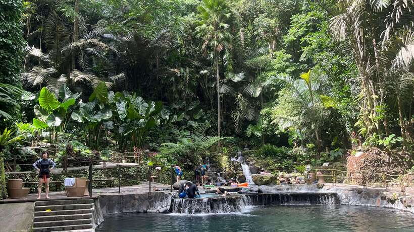 From Manila: Pagsangjan Falls and Hidden Valley Day Trip - A 10-hour hit of river adventure and hot-spring reset