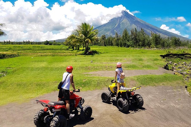 Green Lava Trail - Mayon ATV Adventure - What you see: Mayon Volcano angles from off-road trails