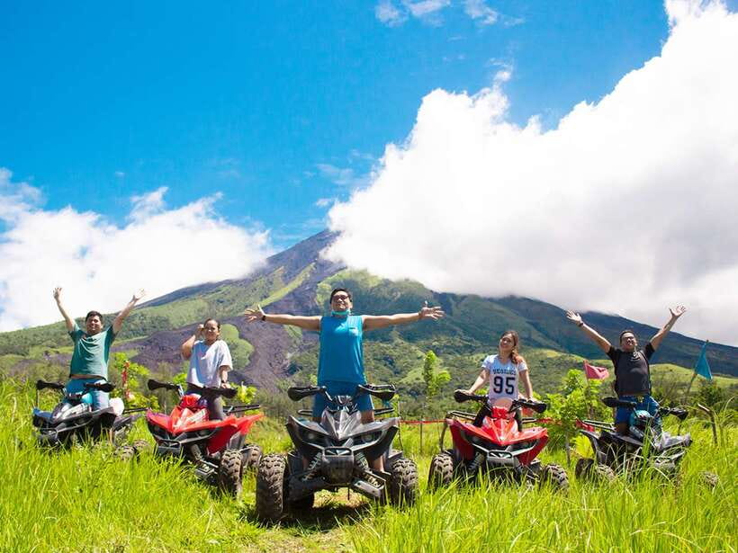 Legazpi: Mayon Volcano ATV Tour - Cagsawa Ruins Park Start, Then Straight Into Practice