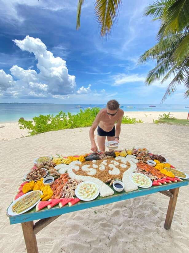 Luna: Siargao Tri-Island Tour with Drone, GoPro Shots, Lunch - A relaxed tri-island day built for swimming and photos