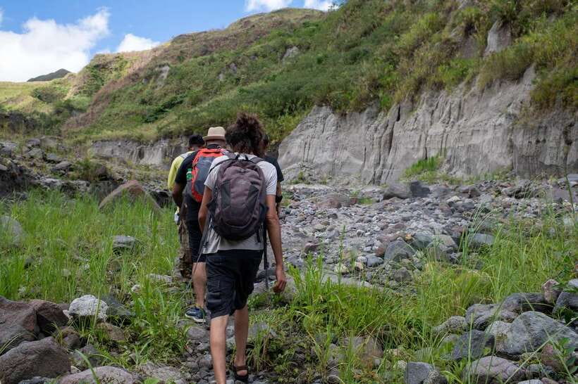 Manila: Mount Pinatubo 4X4 & Hiking Trip - The downhill return and the long drive back to Manila