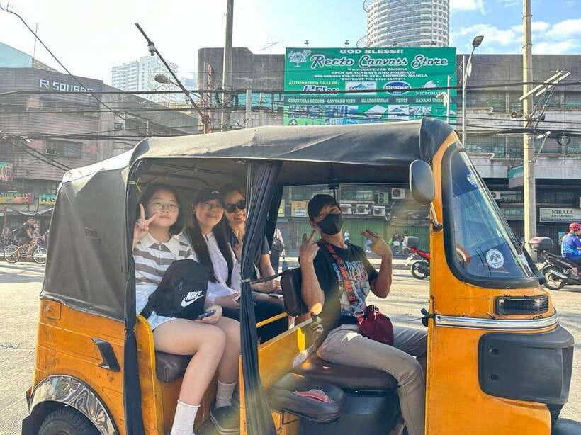 Manila Tuktuk and Jeepney Ride Guided Tour - Chinatown, including the city’s oldest streets