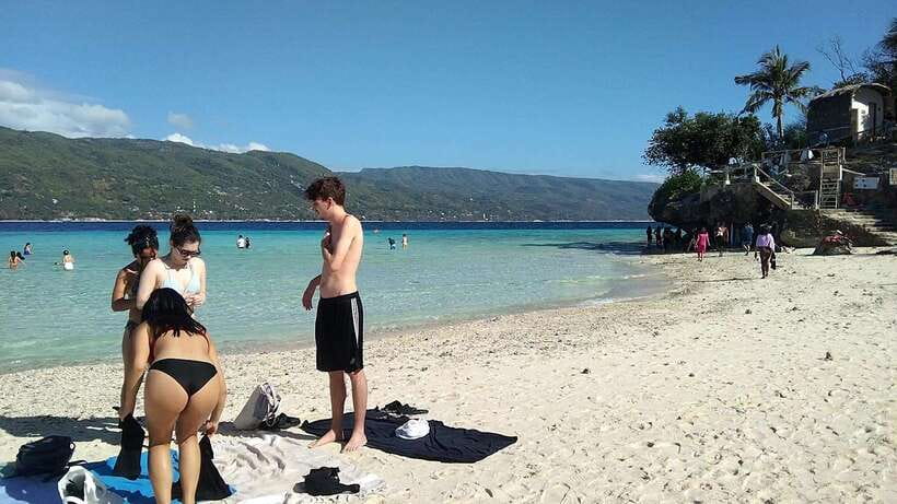Oslob: Whaleshark Watching, Tumalog Falls & Sumilon Island - Sumilon Island Sandbar: Tide Rules and Real Beach Time