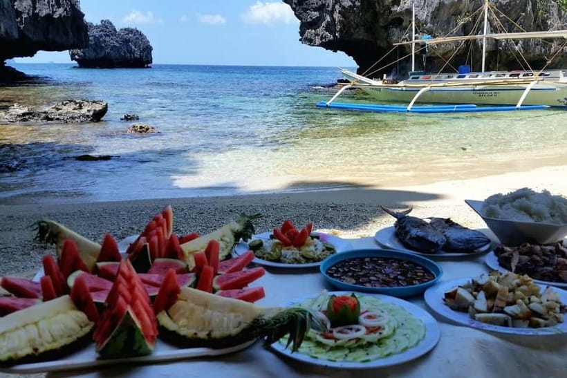 Palawan: 5-Day Puerto Princesa & El Nido Package Tour - El Nido Island Hopping Tour A: Big Lagoon, Seven Commandos, and snorkel-ready stops