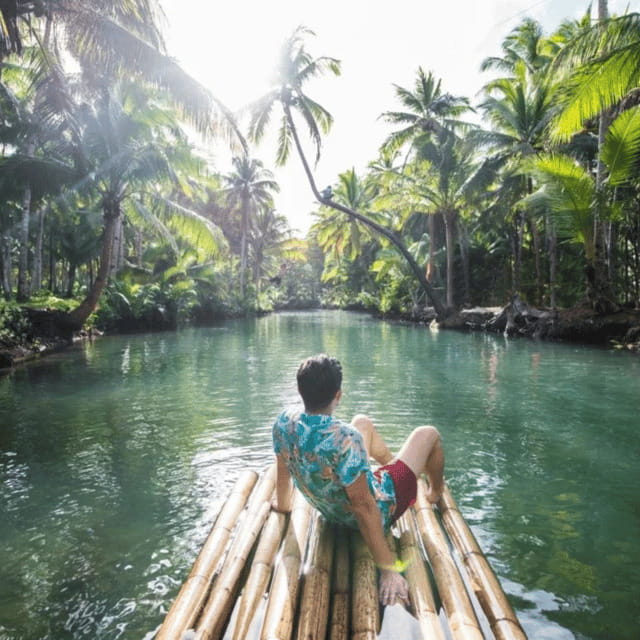 SIARGAO: Land Tour with Maasin River - Sugba Lagoon: Mangrove Setting and a Wooden Board Jump-In