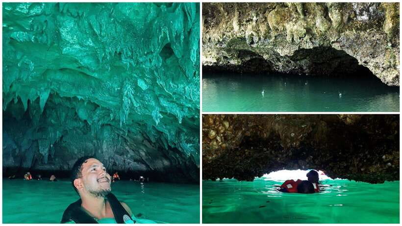 Siargao Tour C (shared tour) - Jellyfish Lagoon: floating inside a small sanctuary lake