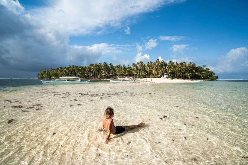 Siargao Tour E (Private Tour) - Pamomoan on Caob Island, palms and a place to slow down
