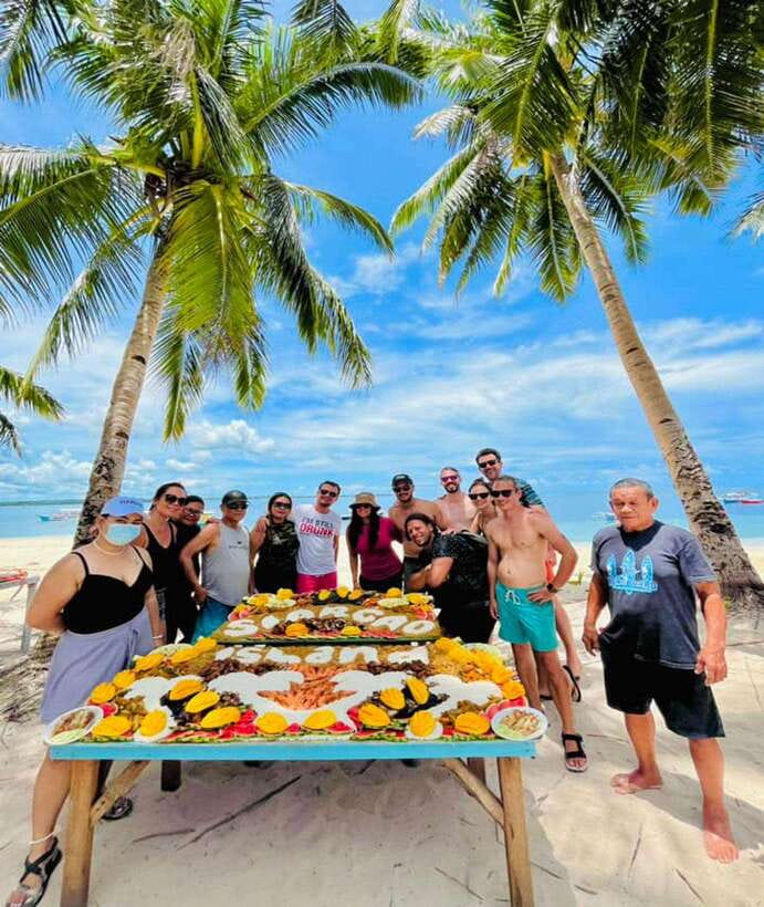 Siargao Tri-Island with Drone & Mermaid Tail - The hidden gem break: photos, guidance, and a short swim