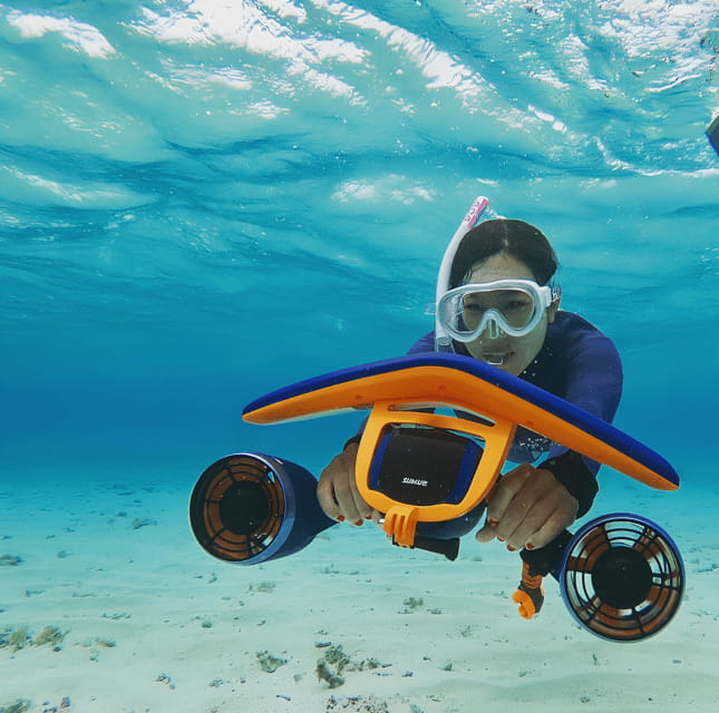 Siargao: Unique Seascooter Exploration in Coral Gardens - Stop 2 in the Water: Self-Guided Snorkeling With Battery Time Limits