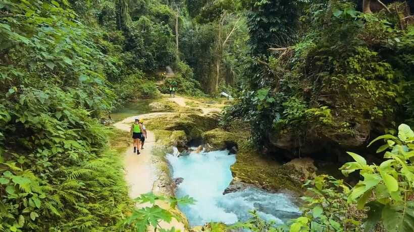 South Cebu Chasing Waterfalls with Silog Breakfast + Lunch - Lunch at Badian Camp, a Real Reset Between Swims