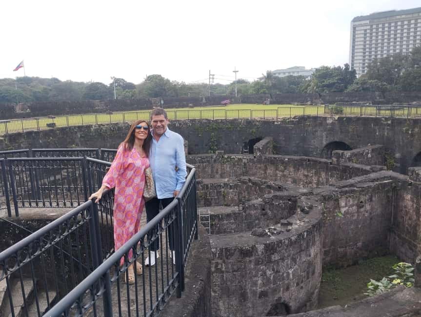 Streets of Manila: Historical and Present Day - Baluarte de San Diego and Manila Bay: Fort Views with Real Street Energy