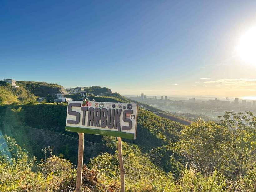 Trekking to see the beautiful view of Cebu City - Sunrise Option: See Cebu City Light Up From a Mountain View Deck