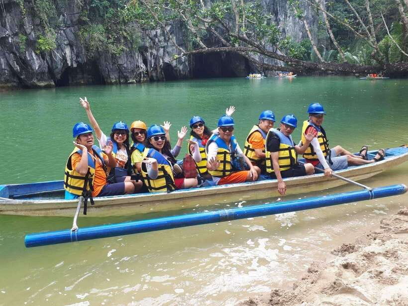 Underground River without Lunch - The 8-hour flow, from Puerto Princesa pickup to the cave return