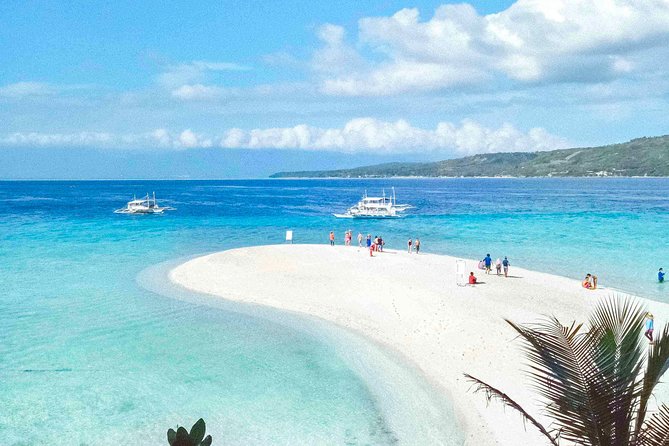 Whale Shark Watching with Sumilon Sandbar and Kawasan Falls Tour - Oslob Whale Shark watching: short time in the water, big first stop